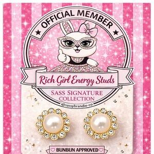 Rich Girl Energy Studs